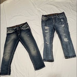 Rock revival size 30 capri